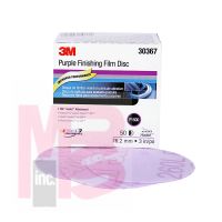 3M 30367 Hookit Purple Finishing Film Disc 3 in P1500 - Micro Parts & Supplies, Inc.