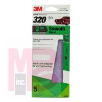 3M 3078 Performance Sandpaper 3-2/3 inch x 9 inch 320 grit - Micro Parts & Supplies, Inc.