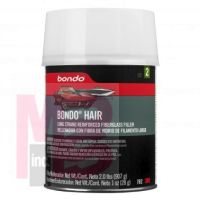 3M Bondo Hair Long Strand Fiberglass Reinforced Filler  00762ES  1 Quart  4 per case