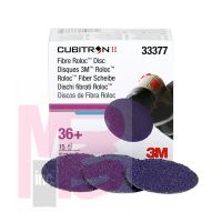 3M 33377 Cubitron II Fibre Roloc(TM) Disc 2 in (50mm) 36+ - Micro Parts & Supplies, Inc.