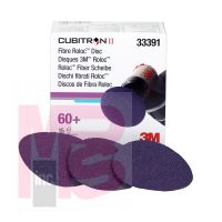 3M 33391 Cubitron II Fibre Roloc Disc 3 in (75mm) 60+ - Micro Parts & Supplies, Inc.