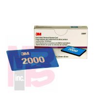 3M 33897 Paint Defect Removal Abrasive 2000 Card 115 mm x 62 mm - Micro Parts & Supplies, Inc.