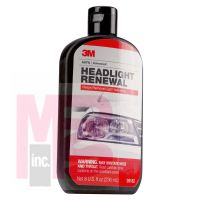 3M Headlight Restorer 39162  8 oz Bottle  4 per case