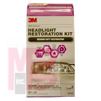 3M 39164 Headlight Restoration Kit (Medium Duty NTR)   - Micro Parts & Supplies, Inc.