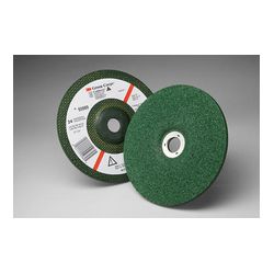 3M 55989 Green Corps Depressed Center Wheel 24 7 in x 1/4 in x 7/8 in - Micro Parts & Supplies, Inc.