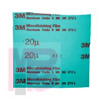 3M 272L Microfinishing Film 5MIL Type UK Belt 19 in x 60 in 20 Micron - Micro Parts & Supplies, Inc.