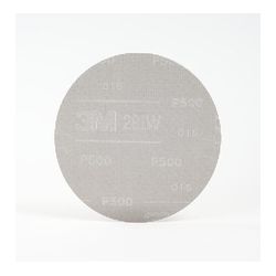 3M 281W Wetordry Cloth Disc 8 in x NH P500 - Micro Parts & Supplies, Inc.