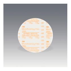 3M 268L Hookit Microfinishing Film Type D Disc 5 in x NH 15 Micron - Micro Parts & Supplies, Inc.