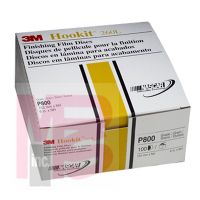 3M 260L Hookit Finishing Film Disc 970 6 in P800 - Micro Parts & Supplies, Inc.