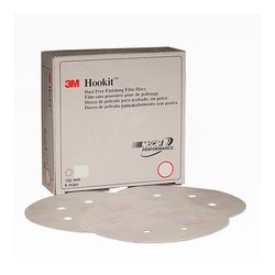 3M 260L Hookit Film Dust Free Disc 5 in x NH Die# 500FH P800 - Micro Parts & Supplies, Inc.