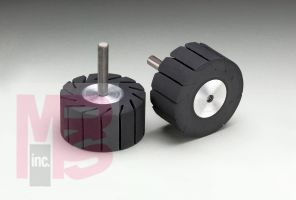 3M 77720 Rubber Slotted Expander Wheel 2 in x 1 in 1/4 Diameter Shank - Micro Parts & Supplies, Inc.