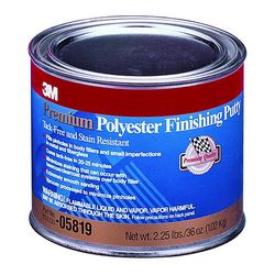 3M 5819 Premium Polyester Finishing Putty 1 Quart (US) - Micro Parts & Supplies, Inc.