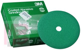 3M 1921 Green Corps Fibre Disc 7 in x 7/8 in - Micro Parts & Supplies, Inc.