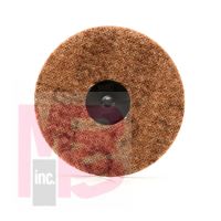 3M SC-DR Scotch-Brite Roloc Surface Conditioning Disc TR 4 in x NH A CRS - Micro Parts & Supplies, Inc.