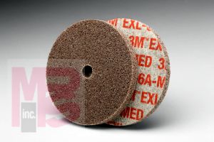 3M XL-UW Scotch-Brite(TM) EXL Unitized Wheel 3 in x 1/4 in x 1/4 in 6A MED - Micro Parts & Supplies, Inc.