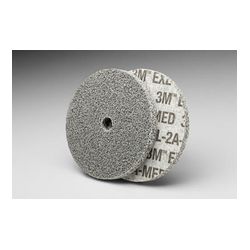 3M XL-UW Scotch-Brite(TM) EXL Unitized Wheel 3 in x 1/4 in x 1/4 in 2A MED - Micro Parts & Supplies, Inc.