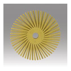 3M 24277 Scotch-Brite Roloc Radial Bristle Disc 3 in 80 - Micro Parts & Supplies, Inc.