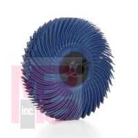 3M RB-ZB Scotch-Brite Radial Bristle Disc Thin Bristle 3 in x 3/8 in 400 - Micro Parts & Supplies, Inc.