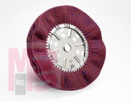 3M HS-SB Scotch-Brite(TM) Satin Pleated Buff Wheel 12 in x 2 in x 3/4 in 4A FIN - Micro Parts & Supplies, Inc.