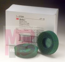 3M Scotch-Brite Roloc Bristle Disc 07526 76 mm 50 DSI Insert 10 per inner 40 per case