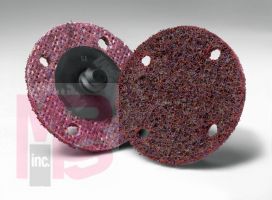 3M SC-DR Scotch-Brite Roloc Surface Conditioning D/F Disc TR 2 in x NH 4 Holes A MED - Micro Parts & Supplies, Inc.