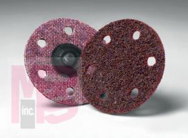 3M SC-DR Scotch-Brite Roloc Surface Conditioning D/F Disc TR 3 in x NH 6 Holes A MED - Micro Parts & Supplies, Inc.