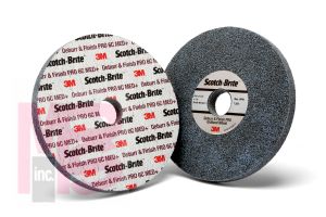 3M DP-UW Scotch-Brite Deburr and Finish PRO Unitized Wheel 6 in x 1/2 in x 1 in 6C MED+ - Micro Parts & Supplies, Inc.