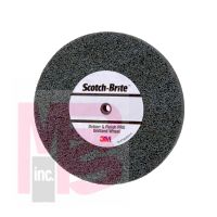 3M DP-UW Scotch-Brite(TM) Deburr and Finish PRO Unitized Wheel 5 in x 1/2 in x 1/4 in 6C MED+ - Micro Parts & Supplies, Inc.