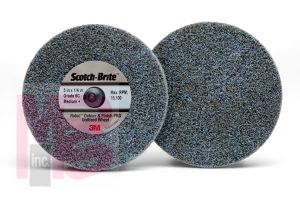 3M Scotch-Brite Roloc Deburr and Finish PRO TR Unitized Wheel 3 in x 1/4 in x NH 8C CRS+ 40 per case