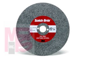 3M Scotch-Brite EXL PRO Unitized Wheel  8 in x 4.5mm x 1 in 8A CRS 10 per case