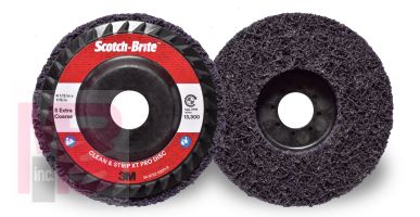 3M Scotch-Brite Clean and Strip XT Pro Disc  T27  4-1/2 in x 7/8 in  S XCS  10 per case