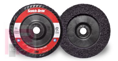 3M Scotch-Brite Clean and Strip XT Pro Disc  T27  7 in x 7/8 in  S XCS  5 per case