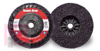 3M Scotch-Brite Clean and Strip XT Pro Disc  T27 Quick Change  4-1/2 in x 5/8 in-11  S XCS  10 per case