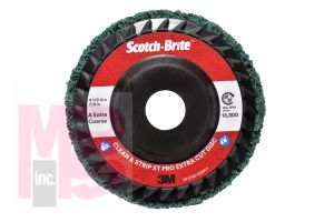 3M Scotch-Brite Clean and Strip XT Pro Extra Cut Disc  T27  4-1/2 in x 7/8 in  A XCS  10 per case