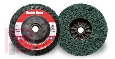 3M Scotch-Brite Clean and Strip XT Pro Extra Cut Disc  T27 Quick Change  4-1/2 in x 5/8 in-11  A XCS  10 per case