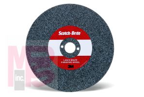 3M Scotch-Brite Laser Braze Finishing Wheel with scrim  pilot holes 8 in X 4.2mm X 1 in 10 per case