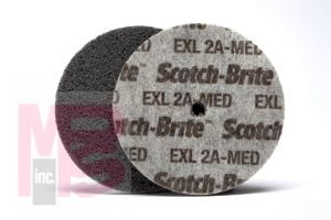 3M Scotch-Brite EXL Unitized Wheel  6 in x 3/20 in x 1 in  2A MED  4 per case