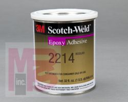 3M 2214 Scotch-Weld(TM) Epoxy Adhesive Regular Gray  1 Quart - Micro Parts & Supplies, Inc.