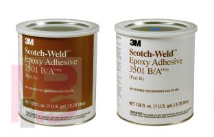 3M 3501-2oz Scotch-Weld(TM) Epoxy Adhesive Gray Part B/A  2 fl oz Kit - Micro Parts & Supplies, Inc.