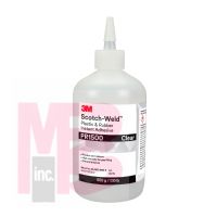 3M Scotch-Weld Plastic & Rubber Instant Adhesive PR1500  500 g btl 1 per case