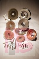 3M Resin Bond CBN Wheels and Tools  12A2  6X1X1-1/4  X=1/16  W=3/16