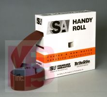 Click here to view larger image 3M Standard Abrasives A/O Handy Roll 713276 2 in x 50 yd P180 J-weight 10 per case