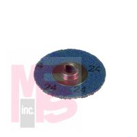 3M Standard Abrasives Quick Change TSM A/O 2 Ply Disc 522301 1-1/2 in 24 50 per inner 200 per case