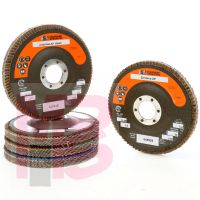 3M Standard Abrasives Zirconia Overlap Disc 727423 1 in x 8-32 x 2 in 120 100 per case