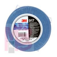 3M Repulpable Super Strength Single Coated Tape 917B Blue 48mm x 55m 24 per case Bulk