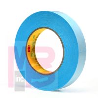 3M Repulpable Double Coated Tape 9974B Blue 24mm x 55m 36 per case Bulk