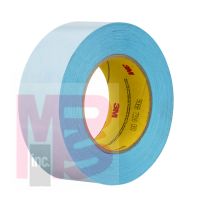 3M Repulpable Flying Splice Tape 906B Blue 48mm x 55m 24 per case Quarter Pack