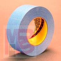 3M Repulpable Strong Single Coated Tape R3187 Blue 24mm x 55m 36 per case Bulk Quarter Pack