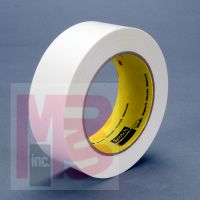 3M Repulpable Flatback Tape R3127 White 12mm x 55m 72 per case Bulk