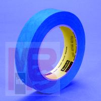 3M Repulpable Flatback Tape R3127 Blue 18mm x 55m 48 per case Bulk